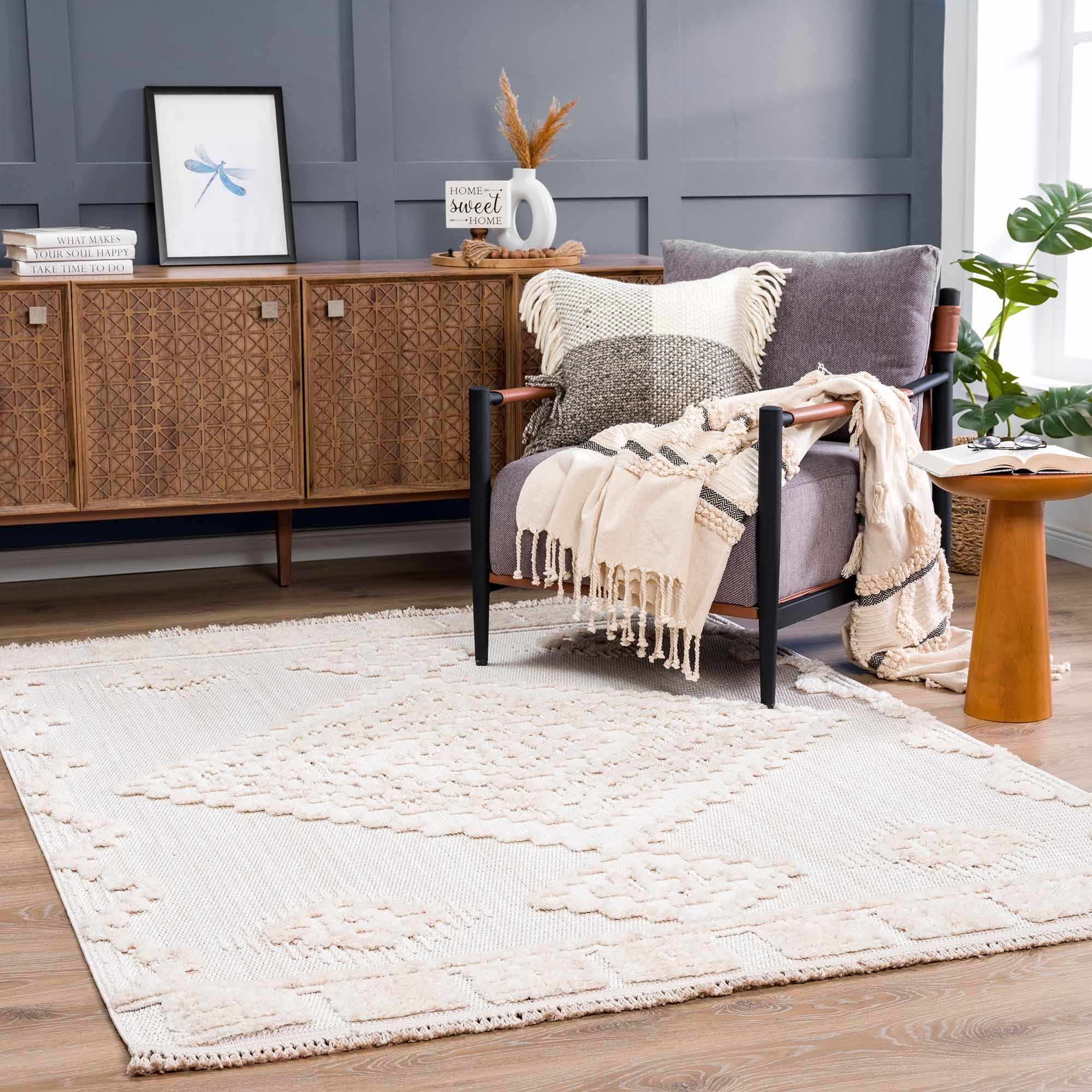 Amazon.com: Hauteloom Thackeray Farmhouse Living Room Bedroom